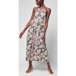 Faherty Brigette Dress in Tropical Palm NWT Sz. XS